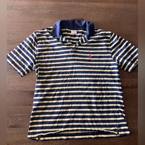 Brooks brothers Yellow Navy Blue Polo